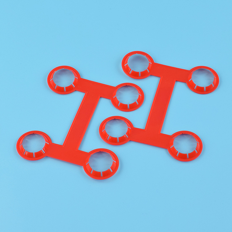 饮料瓶四提扣 塑料四搭扣 塑料矿泉水瓶提扣 适用口径2.8cm