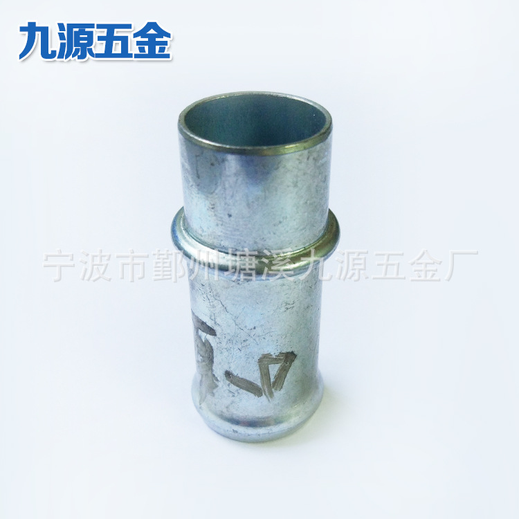 顿筋缩管缩口阔口卡压管件新能源冷却水嘴电车冷却 水嘴