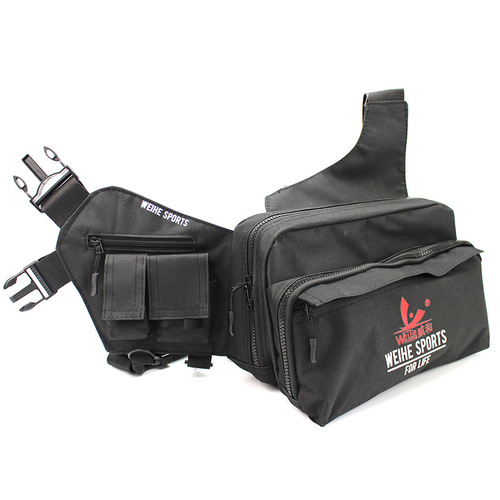 Weihe lure bag fishing gear bag/waist bag/cross-body bag lure waist bag outdoor waist bag cross-border e-commerce wholesale