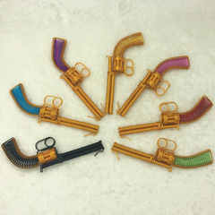 [Revolver] Creative handmade metal model gun, home furnishings, color aluminum wire crafts collection