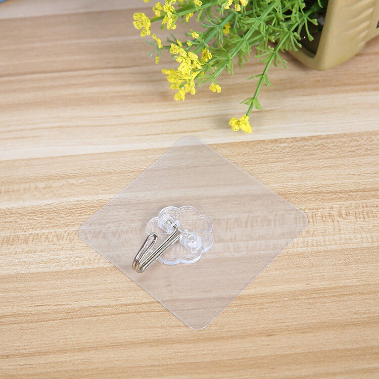Traceless Adhesive Hooks, Transparent Small Hooks, Multi-Purpose Self-Adhesive Metal Hooks, Strong Wall Adhesive Hooks, Nail-Free Hooks Manufacturer