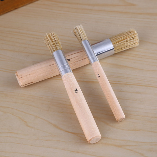 Cross-border hollow template brushes, 3 painting tools, oil painting, acrylic watercolor brush, non-shedding children's brush set