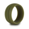 Fashionable silica gel wedding ring suitable for men and women, 8.5mm, European style, punk style