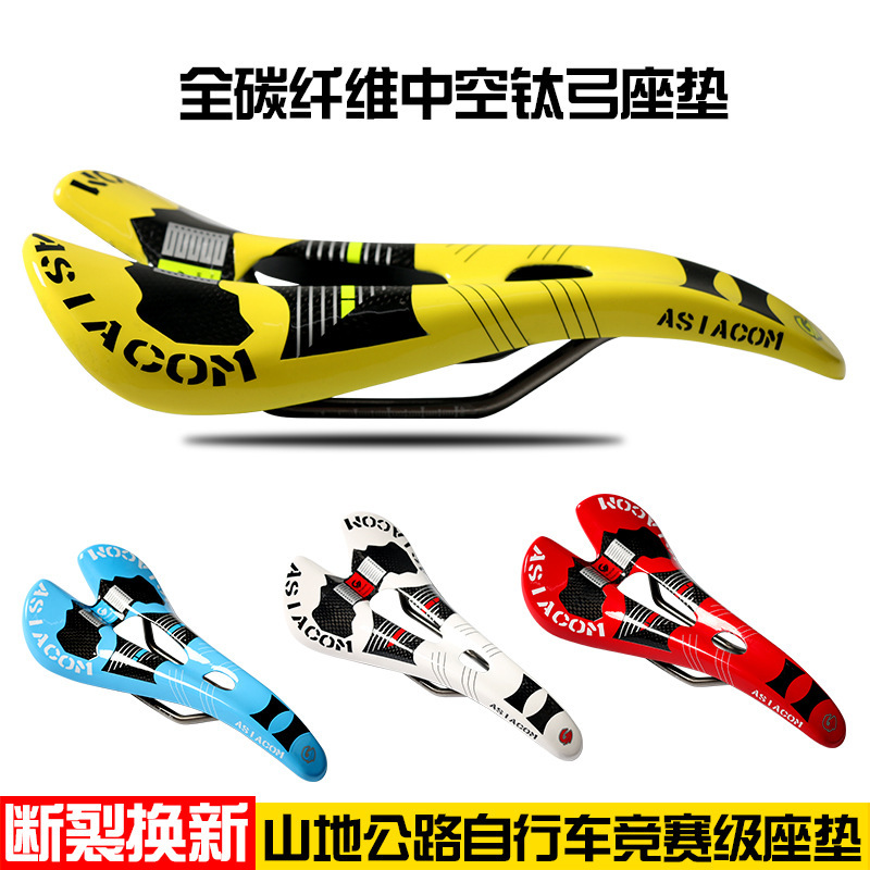 Full carbon fiber hollow titanium seat post for mountain and road bikes, competition-grade seat bag, bicycle parts