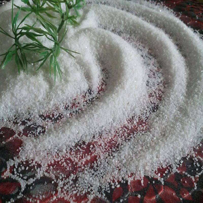 20-40目石英砂批发儿童沙池石英沙 人造草坪酒店造景灭烟沙白沙