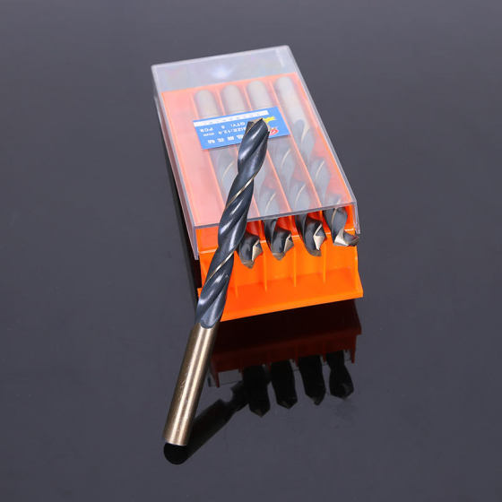 4341 high speed steel drill iron Black Yellow Twist drill spot wholesale electric drill hole drill straight shank twist drill