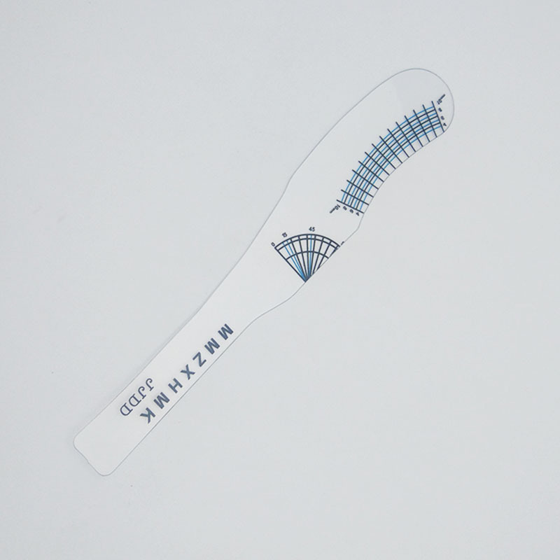 Eyelash Ruler Length Measurement Eyebrow Measurer Positioning Symmetry Eyelash Ruler Measuring Length Eyelash Ruler Eyebrow Ruler Wholesale