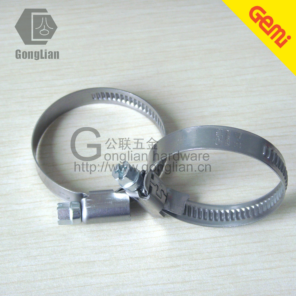 德国吉美喉箍 gemi Clamp 25-40 蜗轮蜗杆卡箍 抱箍