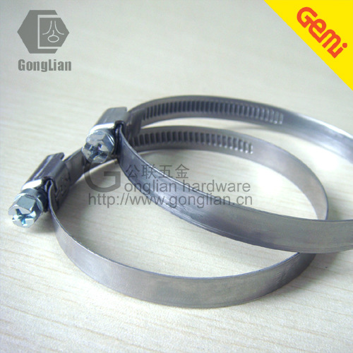 德国吉美喉箍 gemi Clamp 50-70 蜗轮蜗杆卡箍 抱箍