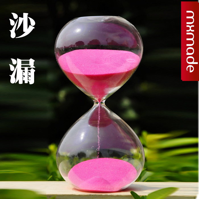 Temporizador de reloj de arena de vidrio 3 10 30 Temporizador de reloj de arena de vidrio Accesorios creativos para el hogar Decoración de escritorio image 6