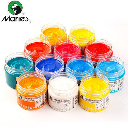 Marley G1100 bottled gouache pigment advertising pigment children's gouache pigment children's painting