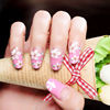 Fake nails for bride for manicure, nail stickers for nails, photography props, 24 pieces, wholesale