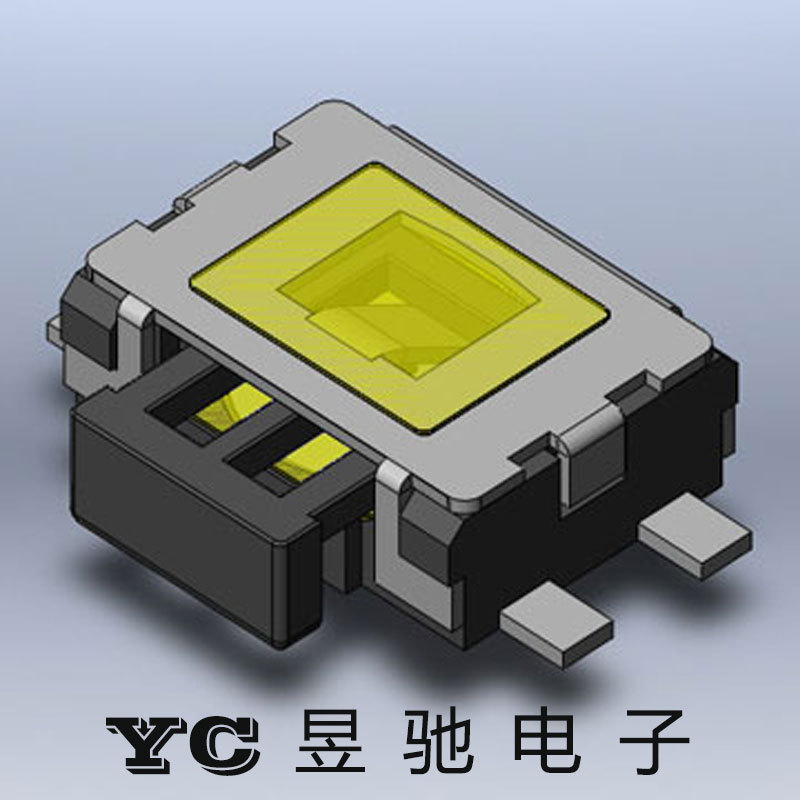 耐高温侧按键开关TS-1189轻触开关3.5×4.7微型中乌龟按键开关