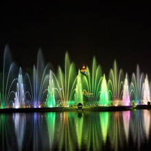 成套廣場大型音樂噴泉公園彩色噴泉設備生產承接戶外景觀噴泉施工