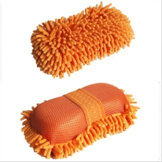 Esponja de coche de terciopelo de chenilla de gama alta guantes de lavado de coches de insectos de coral suministros de lavado de coches de terciopelo de coral anti-arañazos image 5