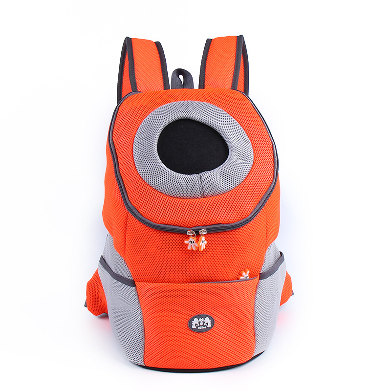 Bolsa de mascotas al por mayor bolsa de gato portátil de viaje mochila de pecho suministros para mascotas transpirable Mochila cómoda