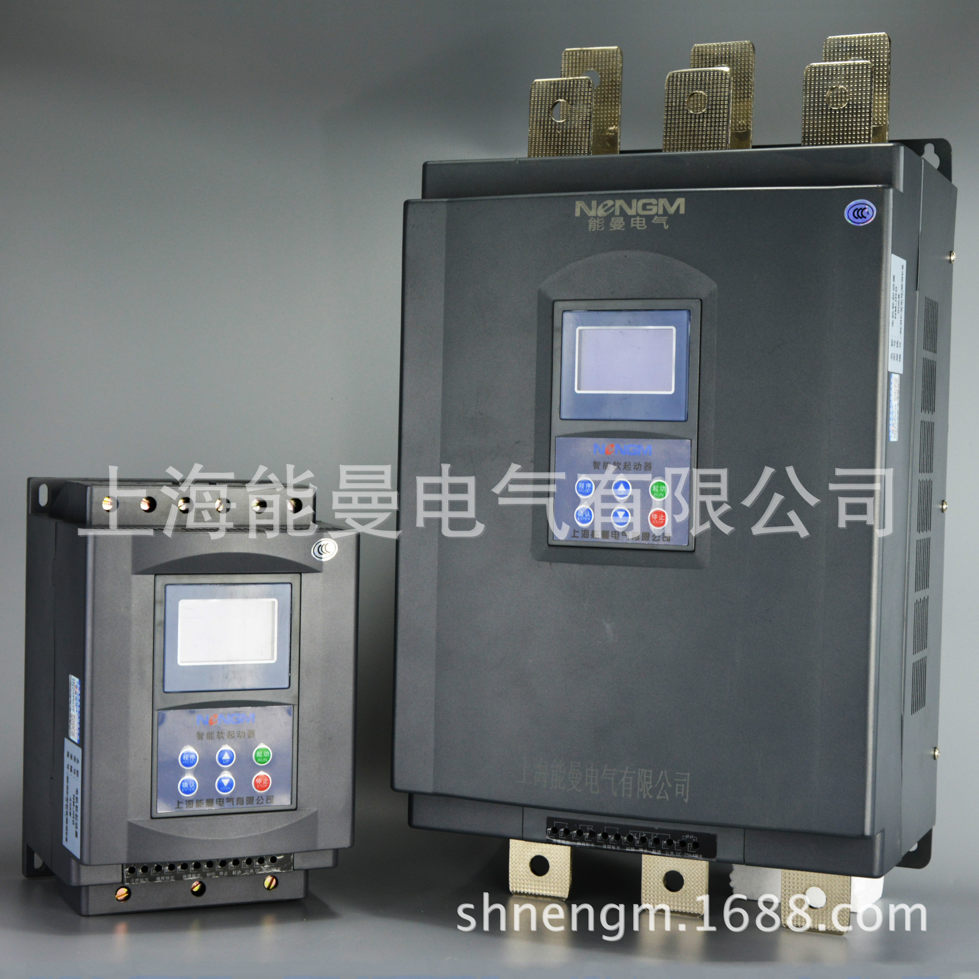 能曼电气NMJR6-90KW,660V电机软启动器大液晶屏中文显示不带旁路