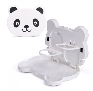 Car cup holder/beverage holder dining table rear seat car - white-panda