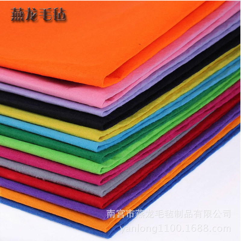 Manufacturers supply colored felt cloth customized handmade chemical…