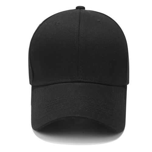 Wholesale 100% Cotton Cap for Men and Women Solid Color Duckbill Hat Korean Style Hat Embroidered Logo Plain Sun Hat