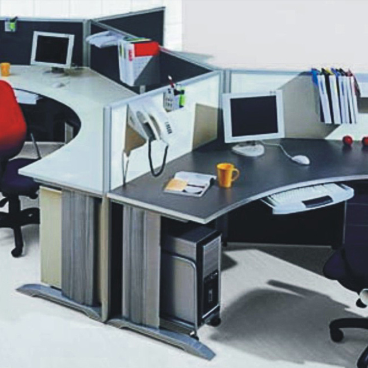 公司职员办公直立桌架小型会议台支撑架批发电脑主机架