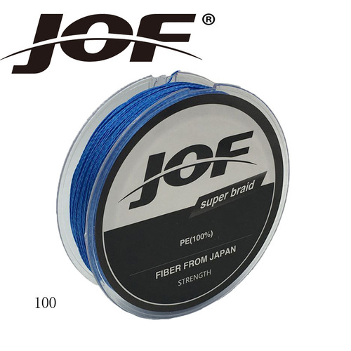JOF4 braided 100 meters strong horse fishing line 100 meters pe line Xinli fishing gear manufacturer direct selling fishing line wholesale