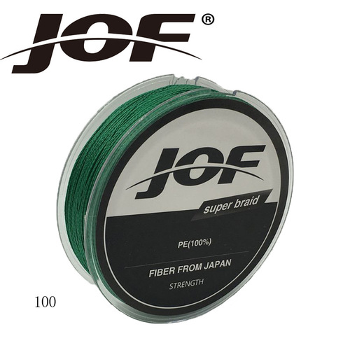 JOF4 braided 100 meters strong horse fishing line 100 meters pe line Xinli fishing gear manufacturer direct selling fishing line wholesale