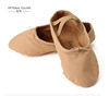 Red dance shoes children's soft bottom ballet shoes adult male and female cat claws practice shoes canvas shoes wholesale 1002