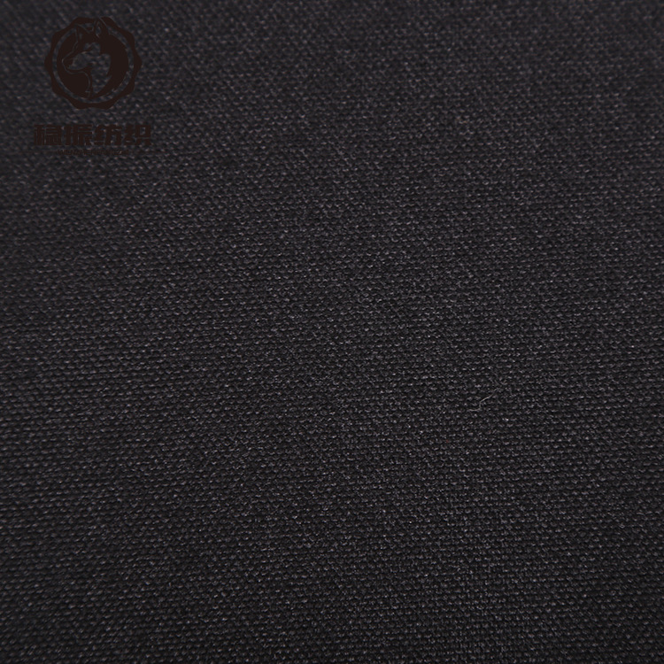 厂家批发仿考杜拉涤纶空变毛感1000D特黑防水油性牛津布现货