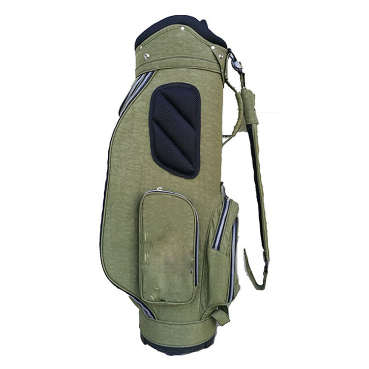 Venta caliente transfronteriza japonés y coreano bolsa de golf paño lavado estándar bolsa de golf fuente fábrica directa al por mayor