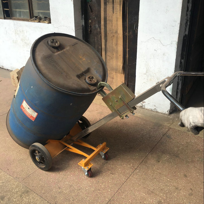 销售供应 油桶搬运小车 可制作双轮轻型油桶搬运车