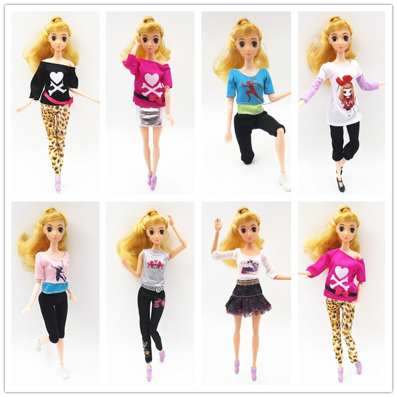 30cm Barbie Cross-Border Doll Clothing Accessories Fashion Suit 11.5inch Clothing Dress 30cm Barbie Cross-Border Doll Clothing Accessories Fashion Suit 11.5inch Clothing Dress