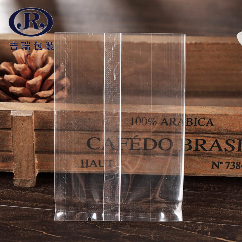 现货供应雪花酥透明机封袋面包点心烘焙饼干磨砂透明袋月饼包装袋