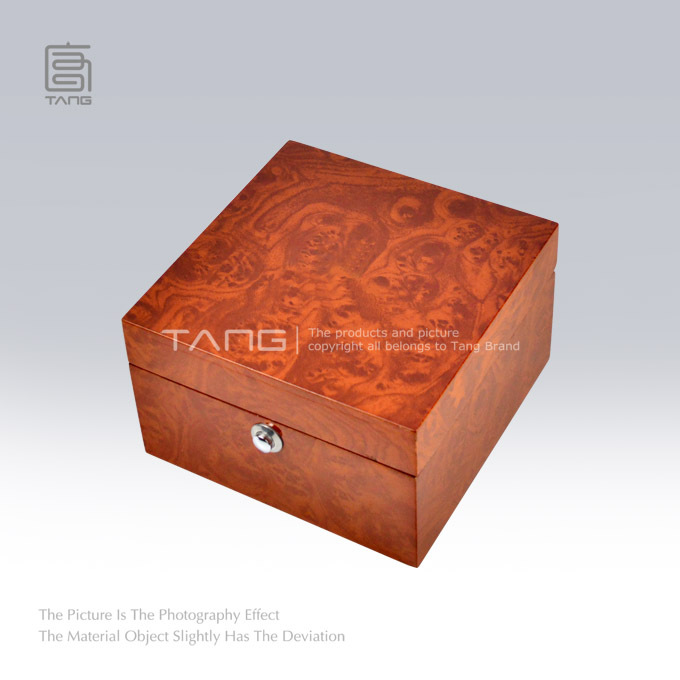 唐邦木业 钢琴漆木制自动机械表盒手表收藏收纳盒手表箱WB512