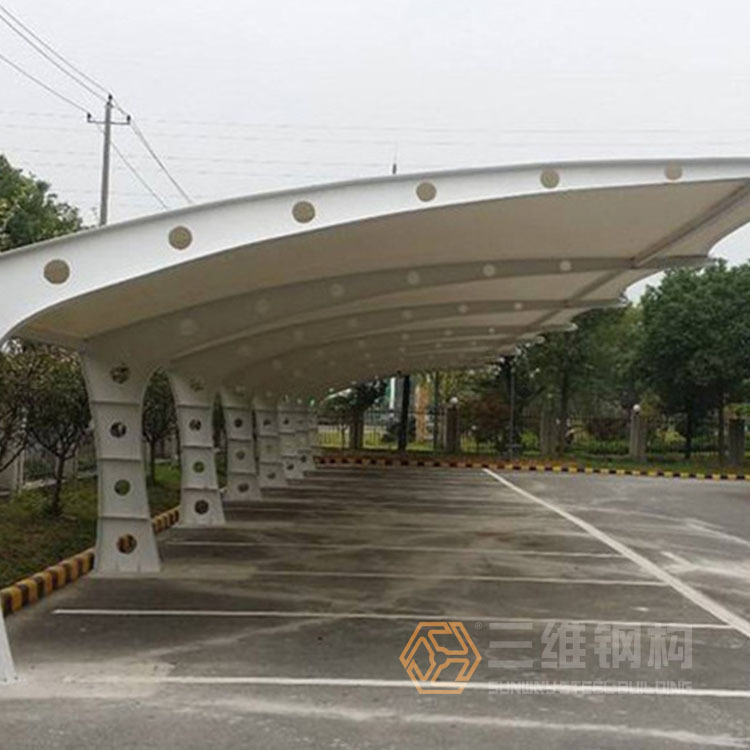 双侧光伏车棚支架加工光伏支架光伏跟踪支架