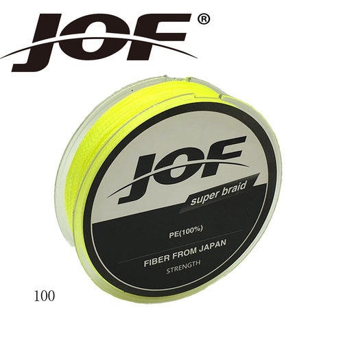 JOF4 braided 100 meters strong horse fishing line 100 meters pe line Xinli fishing gear manufacturer direct selling fishing line wholesale