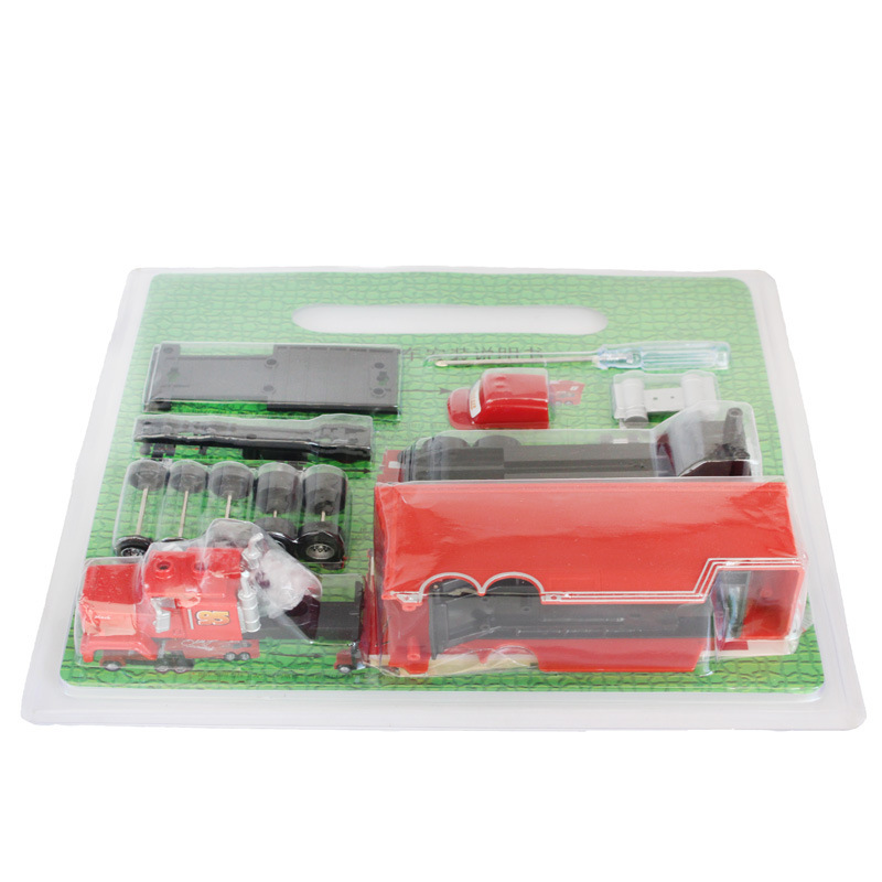 Cross-border Car Story 2 Racing Toy Alloy Uncle Mai Container Truck Assembled Model Children's Toy Car