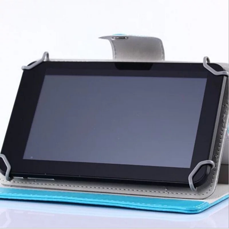 7 inch 8 inch 9 inch 10 inch tablet computer universal leather case four hook rotating leather case universal protective case without holes