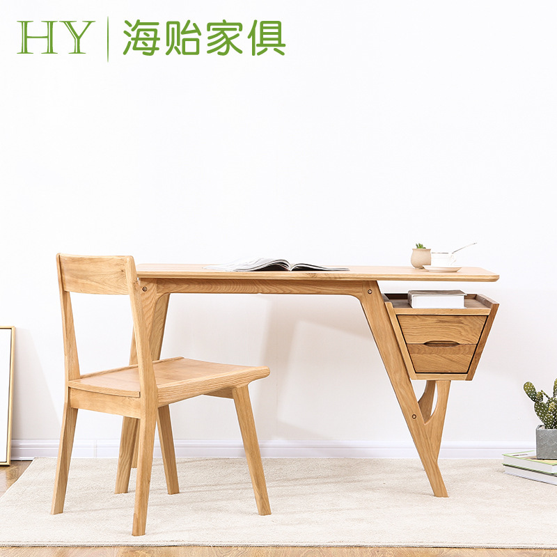 Clearance Sale Oak Desk Study Table Small Apartment Home Use All Solid Wood Computer Desk Study Room Writing Desk Clearance Sale Oak Desk Study Table Small Apartment Home Use All Solid Wood Computer Desk Study Room Writing Desk