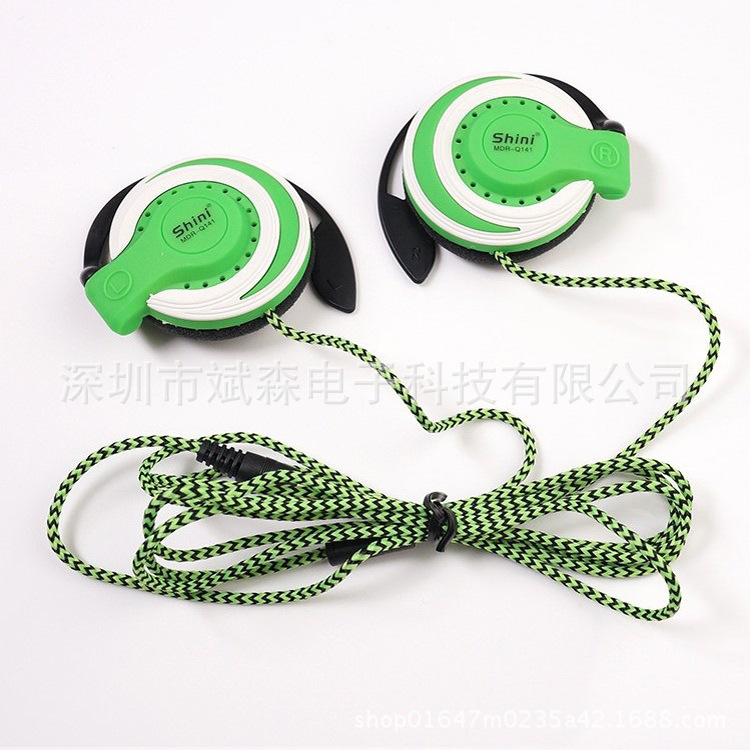 Venta al por mayor auricular montado en el oído deportes corriendo Universal Bass Mp3MP4 teléfono móvil ordenador teléfono música tapones para los oídos