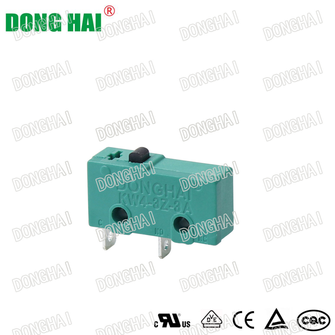 东海DONGHAI 小型微动开关KW4-3Z-3A-3B222053L，证书齐全