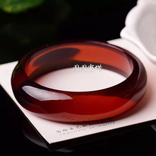 直播供货一件代发蜜蜡女款鸡油黄琥珀酒红手链手串二代血珀手镯