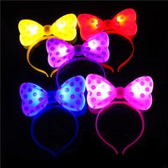 Shining Bow Headband, Glowing Bow Hair Pin, Bow Hair Band, LED Bow Hair Band Wholesale
