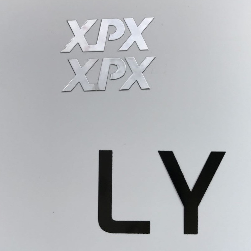 供应双色UP镍标牌镍铭板粘性强光泽度好