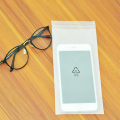 CPE flat pocket self-adhesive bag, clothing data cable phone case packaging bag, semi-transparent CPE matte bag