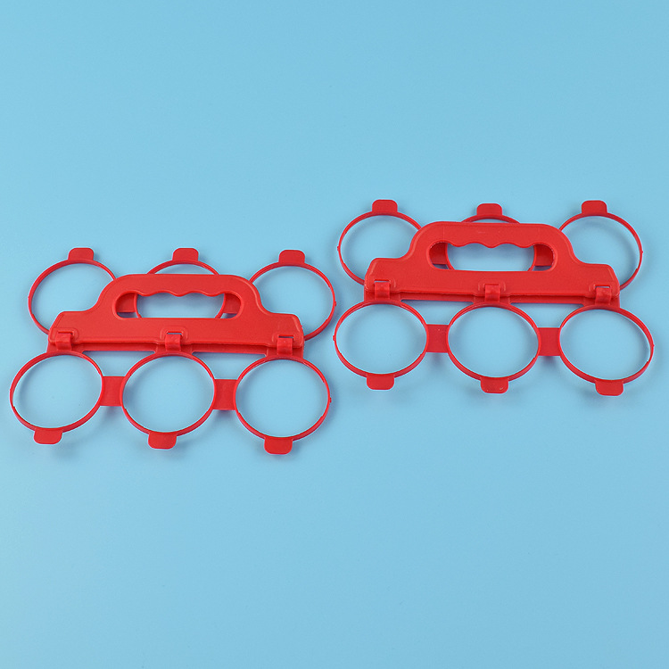 厂家批发塑料六提扣  矿泉水六连瓶装提扣 饮料啤酒瓶搭扣