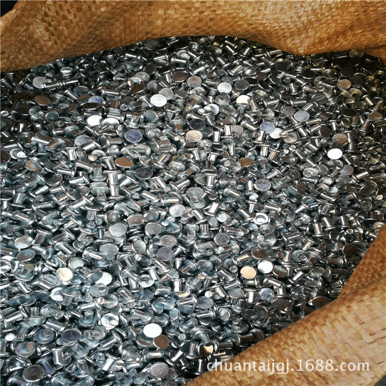 永年厂家现货 镀锌平头铁铆钉 微标实心小铆钉 批发各种类型铆钉