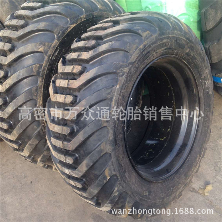 农机具打捆机拖车轮胎400/60-15.5可配钢圈500 550/45 60-22.5