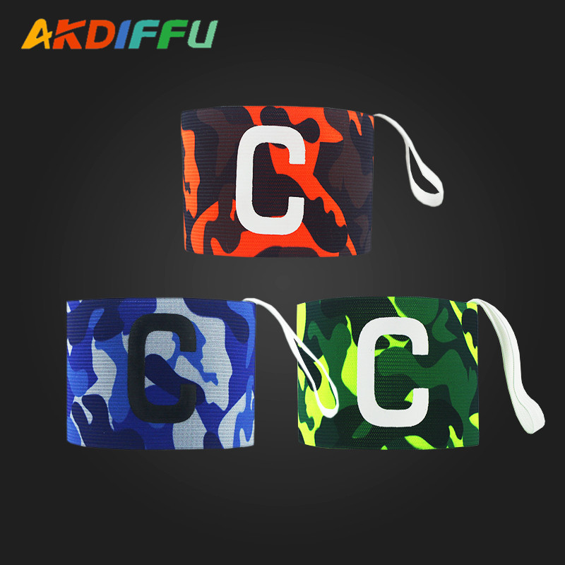 Aikedifei 115 # fútbol capitán brazalete pasta bobinado nylon elástico logo fábrica al por mayor
