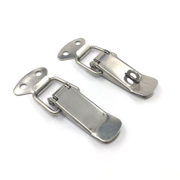 厂家直销 SF105不锈钢金属塔扣 106铁镀镍工业五金箱包锁扣家具